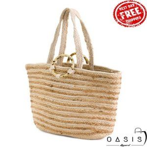 Magid Jute Tote - Thumbnail 2